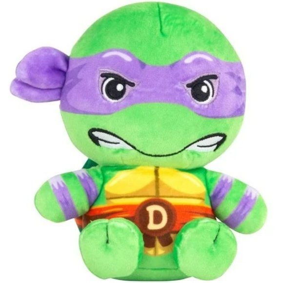Club Mocchi Mocchi Teenage Mutant Ninja Turtles Donatello Junior 6-Inch Plush - Picture 1 of 8
